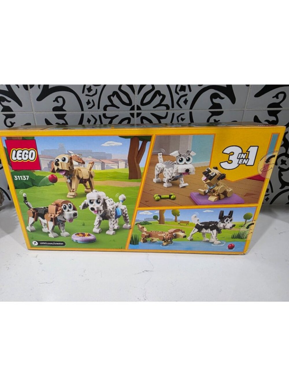 New Sealed LEGO Creator 3-in-1 Adorable Dogs Building Toy Set 31137 - Picture 4 of 5